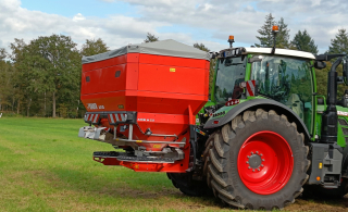 Axis 50.2 kampagnespreder er her opbygget til 5200 liter Axis 50.2 kampagnespreder er her opbygget til 5200 liter