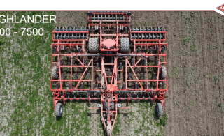 KUHN Highlander - mange hjul og tand bag hjul