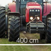 KUHN Vari Leader onLand, er også for traktorer med tvillinghjul