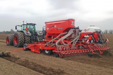 KUHN ESPRO 6000 RC universalsåmaskine med KUHN SH 600 frøsåmaskine