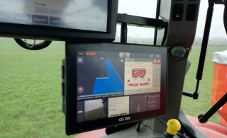 Section Control på CCI 1200 Isobusskærm