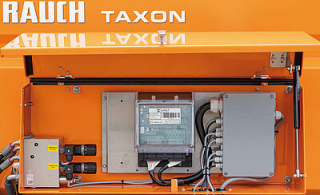 Rauch Taxon 25.1 saltspreder med tvangsdosering via snegle