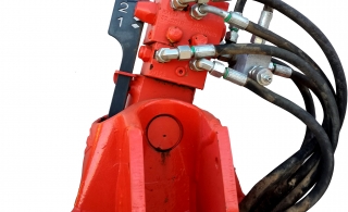 Hydraulisk hældning på KUHN Vari-Master L OnLand