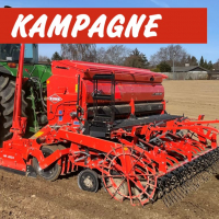 4 m KUHN Sitera Combiliner såmaskine - kampagne