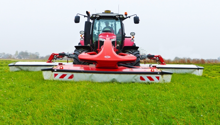 KUHN GMD 3125 frontmonteret skivehøster