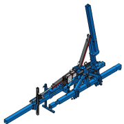 Carré Row Sprayer rammeopbygning med integreret SGI rammestyring