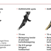 KUHN DT grubber - flere muligheder i spidser